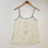 Embroidered Lace Spaghetti Strap Camisole