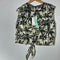 Tropical Tie-Waist Blouse