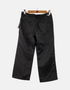 Women's Cropped Black Trousers