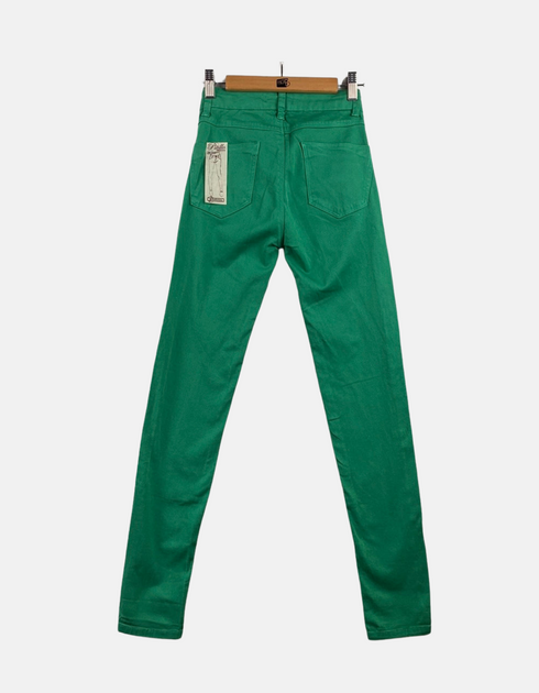 Green colour pants FM