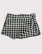 Monochrome Houndstooth Shorts F