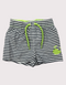 Nautical Neon Lime Swim Trunks