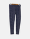 Navy Polka Dot Stretch Leggings