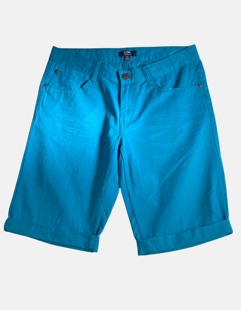 Flat-Front Rolled Hem Shorts for Kid Boys
