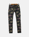 Jeans black floral FM