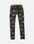 Jeans black floral FM