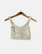 White laze crop top FM