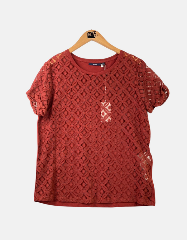 Maroon blouse FM