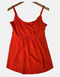 Crimson Ruffle Sundress