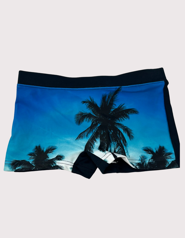 Sunset Palms Swim Trunks