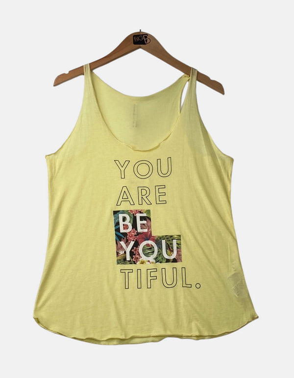 "You Are BeYOUtiful" Graphic Tank Top