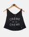Crème De La Crème Cropped Tank Top
