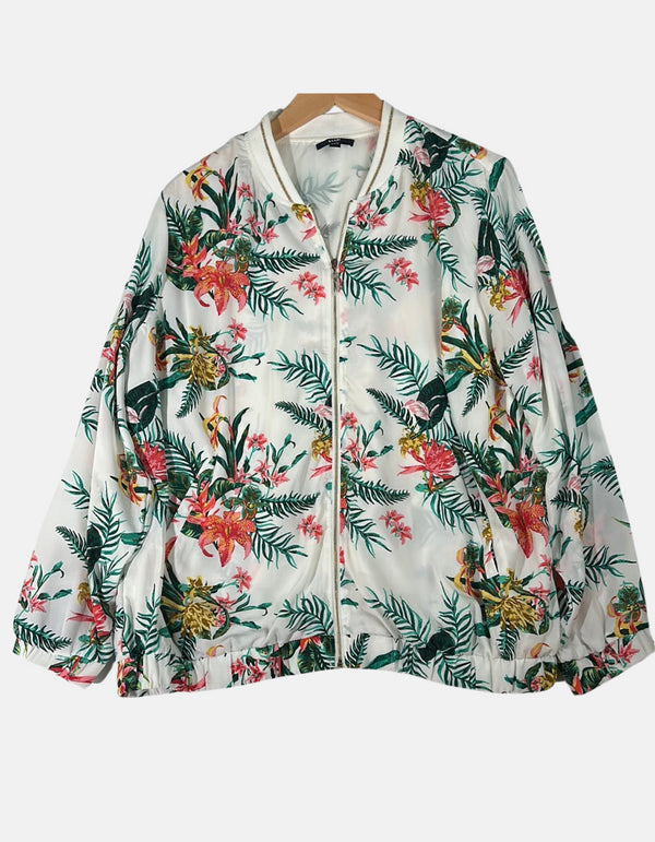 Tropical Oasis Bomber Jacket