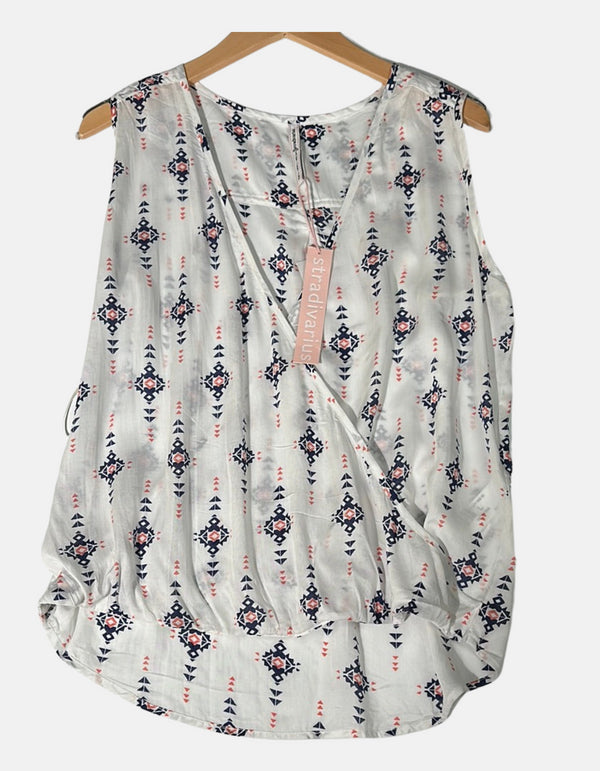 Bohemian Rhapsody Sleeveless Blouse