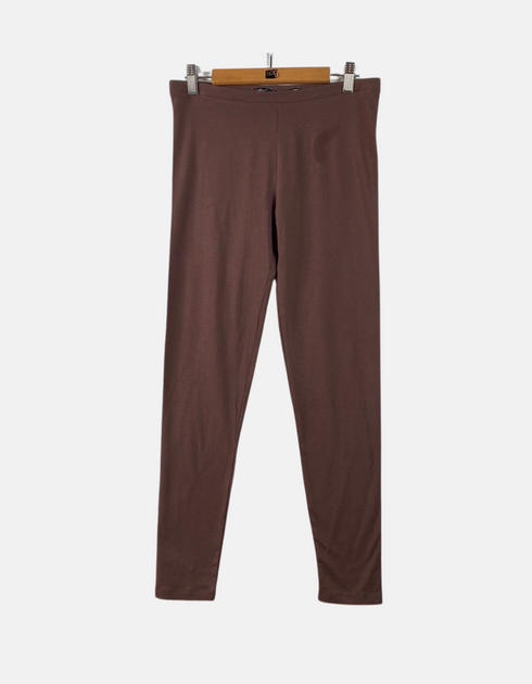 Essential High-Waist Leggings - Chocolate Brown