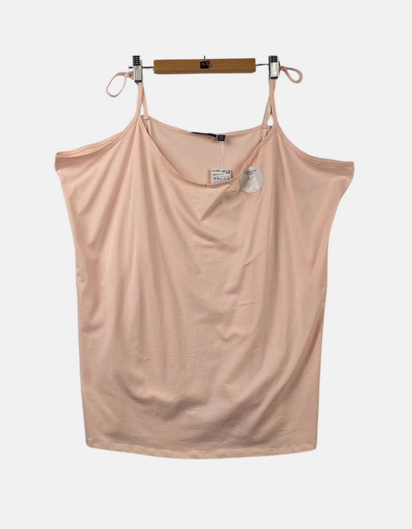 Soft Blush Adjustable Strap Tank Top