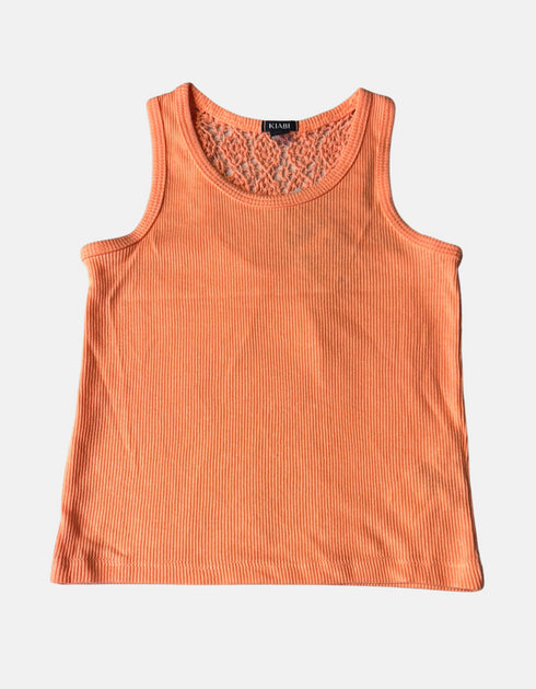 Kid girl tank Top Orange FM