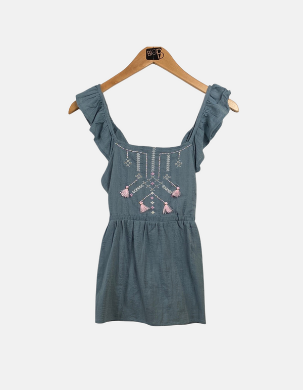 Gray kids dress FM