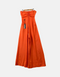 Orange women dress FM