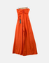 Orange women dress FM