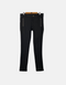 Women's High-Waisted Slim Fit Pants with Zipper Accents