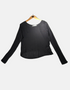 Classic Black Long Sleeve Top