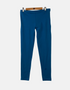 Women's Classic Blue Full-Length Leggings