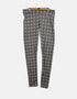 Geometric Print Slim-Fit Pants