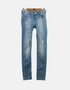 Classic Beige Slim-Fit Chino Pants