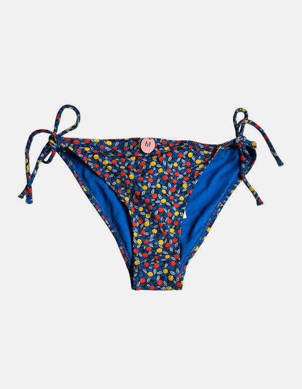 Floral Print Tie-Side Bikini Bottom