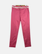 Pink colour pants with belt FM
