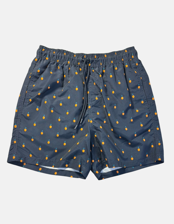 Men's Pineapple Print Swim Shorts