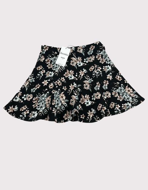 Nocturnal Blossom Flared Skirt