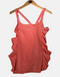 Coral Charm Ruffle Tank
