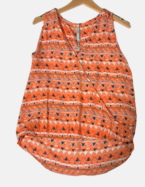 Aztec-Inspired Geometric Tank