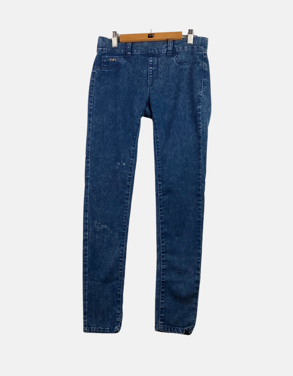 Classic Blue Slim-Fit Denim Jeans