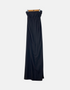Strapless Black Maxi Dress
