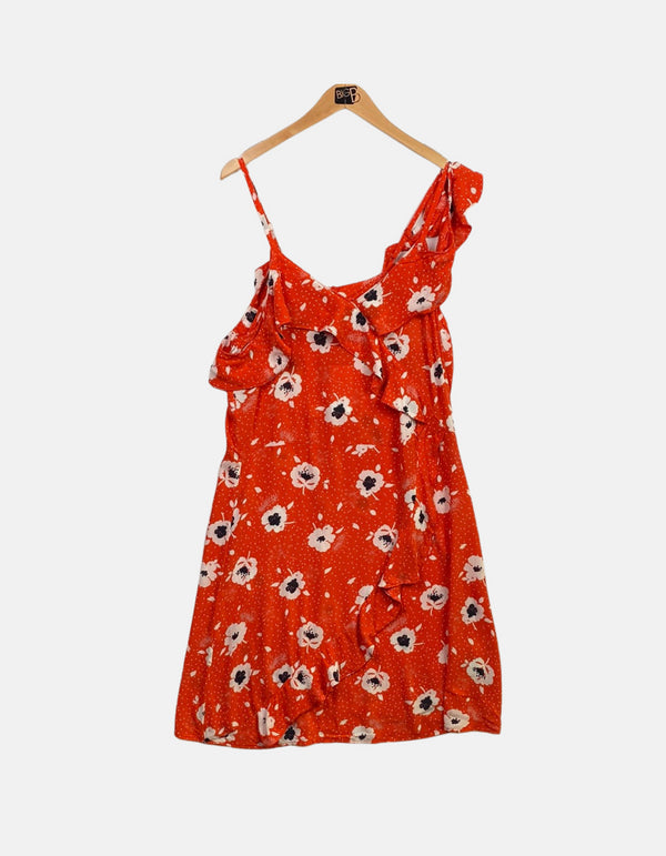 Orange Dress fril FM