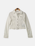 Classic White Denim Jacket
