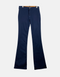 Classic Navy-Blue Flare Pants