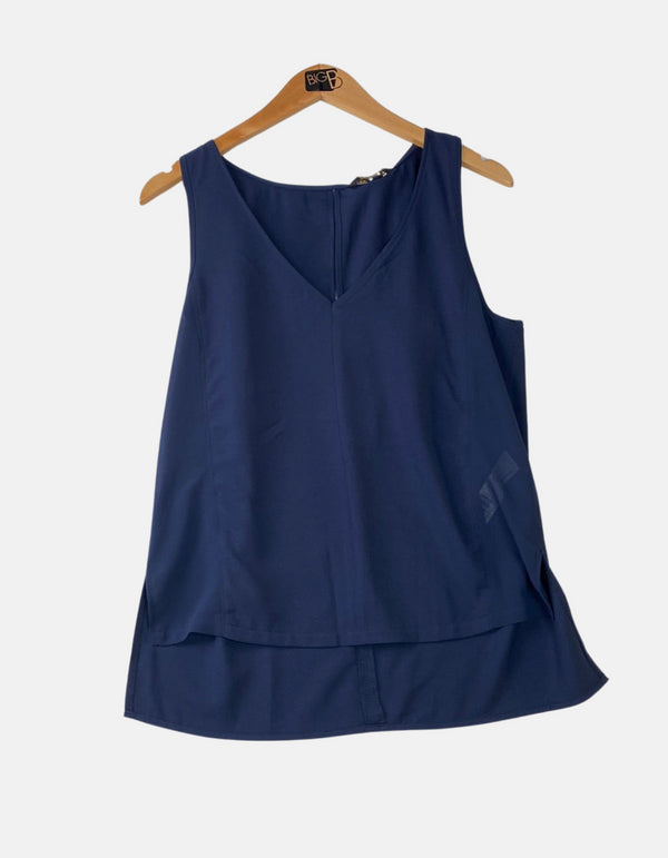 Navy blue Tank Top FM