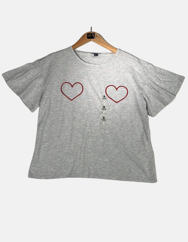Hearts Aflutter Tee F