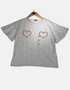 Hearts Aflutter Tee F