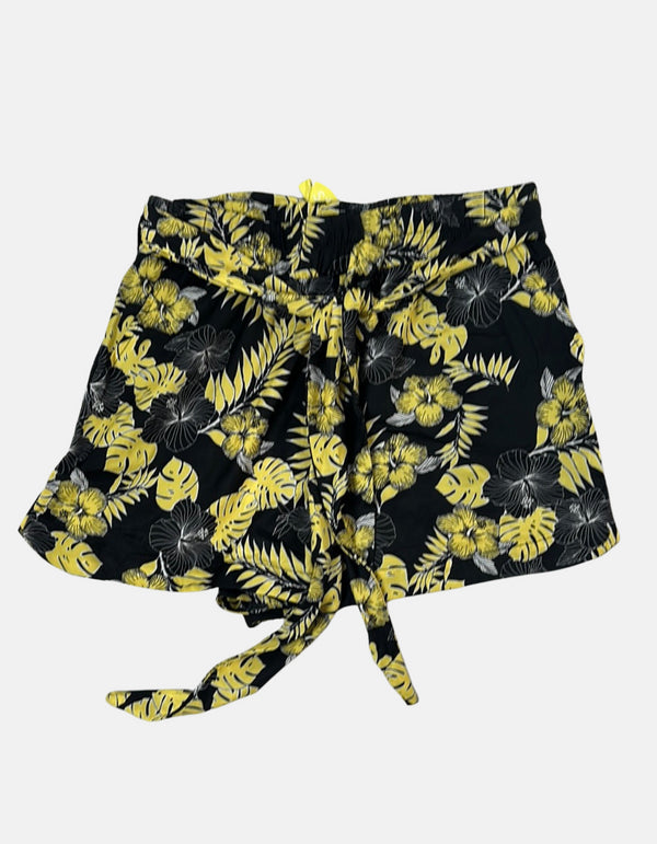 Tropical Breeze Tie-Front Shorts