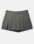 Skirt black pleats FM