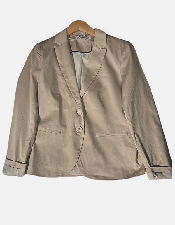 Taupe Elegance Blazer