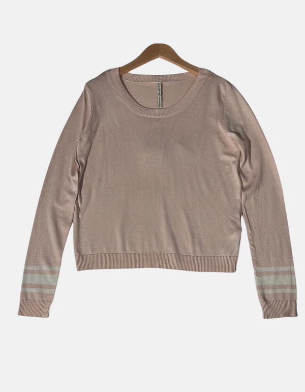 Chic Taupe Crop Sweater