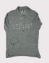 Chic Heather Gray 'C'est La Vie' Pullover
