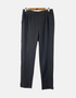 Tailored Black Slim-Fit Trousers