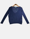 Midnight Blue V-Neck Sweater